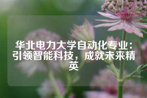 华北电力大学自动化专业：引领智能科技，成就未来精英